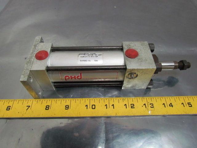 PHD SCAVCF13/8X1-DR Pneumatic Air Cylinder 1-3/8" Bore 1" Stroke Spring Return