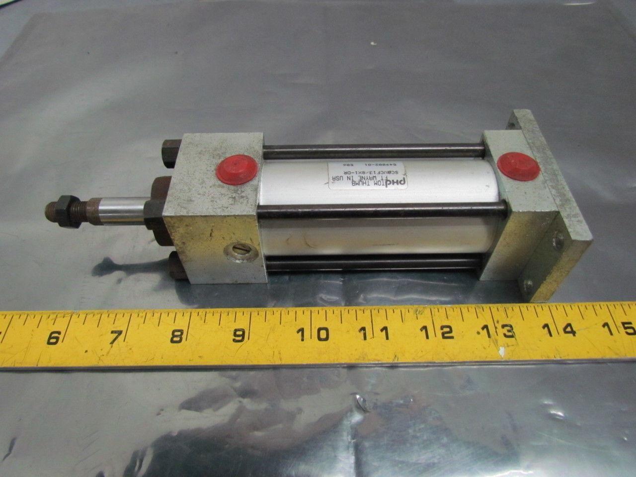 PHD SCAVCF13/8X1-DR Pneumatic Air Cylinder 1-3/8" Bore 1" Stroke Spring Return