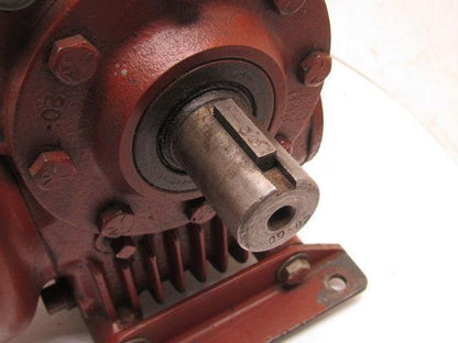 Ex-Cell-O Cone Drive MH020-X1 Worm Gear Box Reducer W/Dayton 1/4 HP 90VDC Motor
