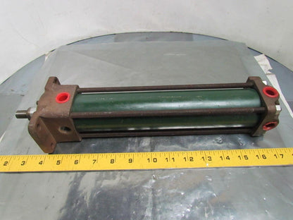 C-200X9X R001 B201 LPR Pneumatic Air Cylinder 2"Bore 9"Stroke 6 Ports w/Cushions