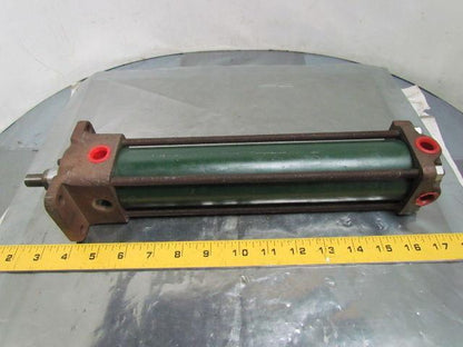 C-200X9X R001 B201 LPR Pneumatic Air Cylinder 2"Bore 9"Stroke 6 Ports w/Cushions
