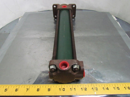 C-200X9X R001 B201 LPR Pneumatic Air Cylinder 2"Bore 9"Stroke 6 Ports w/Cushions
