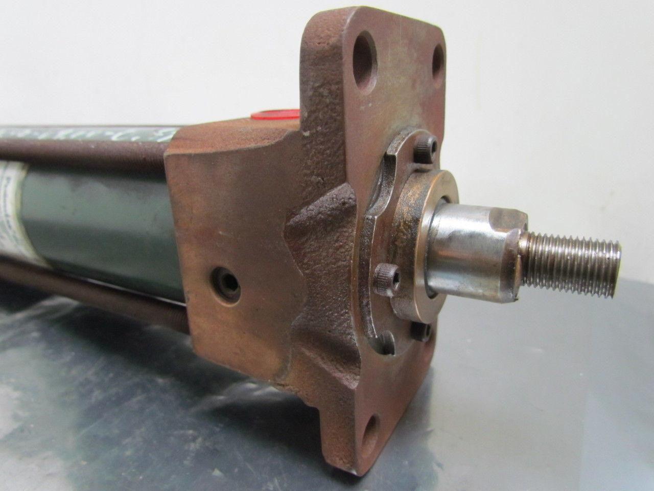 C-200X9X R001 B201 LPR Pneumatic Air Cylinder 2"Bore 9"Stroke 6 Ports w/Cushions