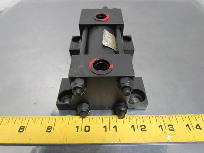 Hennells HA-MS2-NC Pneumatic Air Cylinder 1-1/2" Bore 1" Stroke Side Lugs