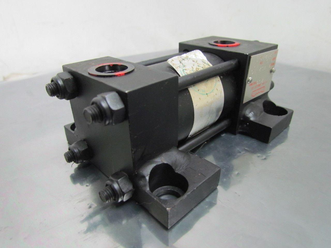 Hennells HA-MS2-NC Pneumatic Air Cylinder 1-1/2" Bore 1" Stroke Side Lugs