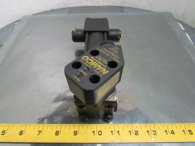 Parker D2AUS14 Pneumatic Air Cylinder 1-1/2" Bore 4" Stroke Trunnion w/sensor