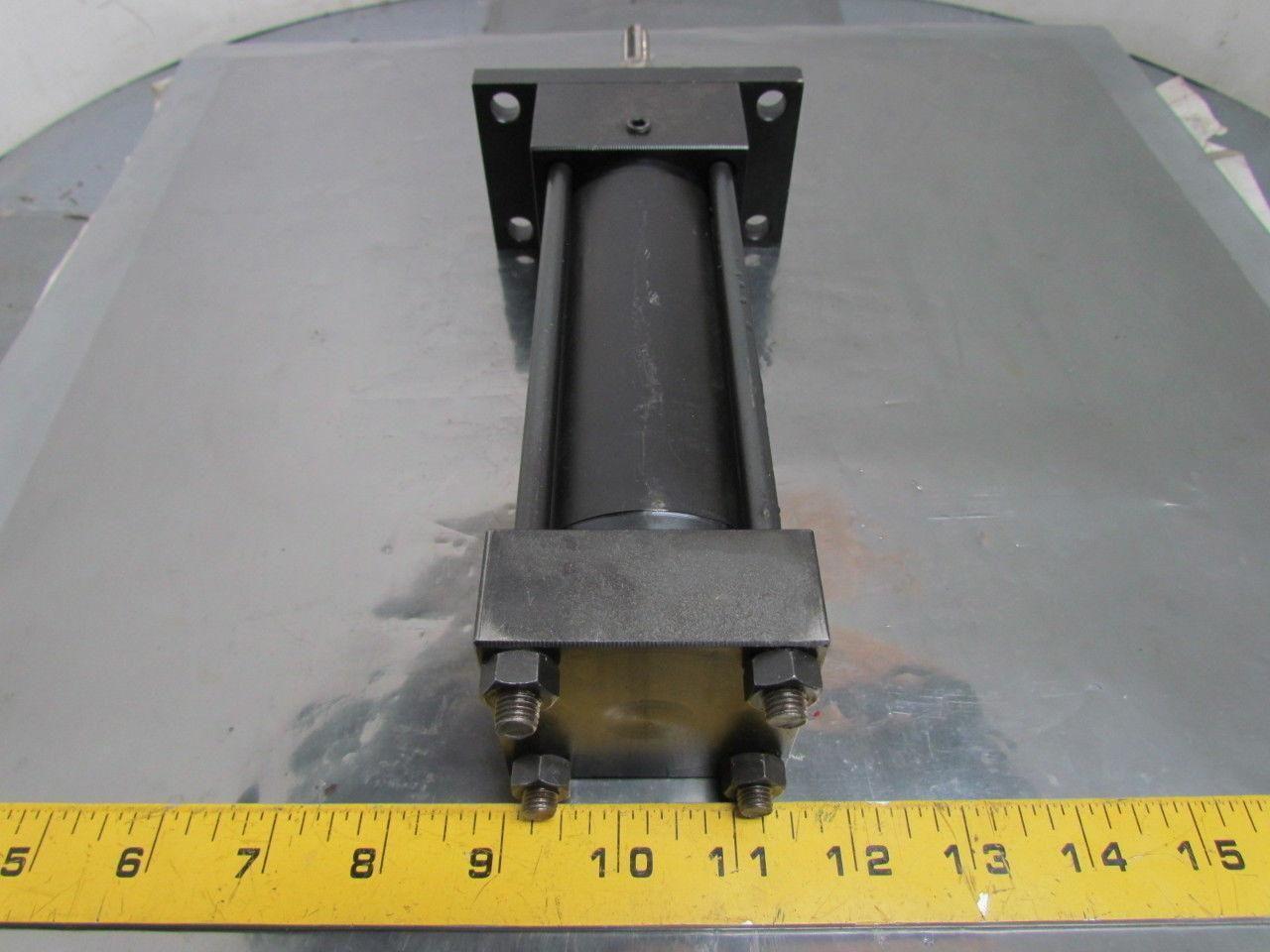 Stilson RCP58201 L Pneumatic Air Cylinder Rota-Clamp 2" Bore Left Hand 90 Degree