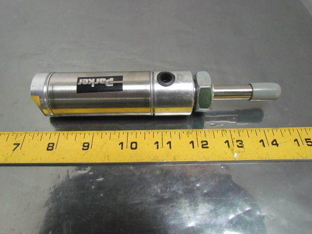 Parker 01.25 DSRMBS3 1.00 Pneumatic Air Cylinder 1-1/4" Bore 1" Stroke Stainless