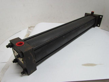 Parker J2AU142AC Pneumatic Air Cylinder 2-1/2" Bore 17" Stroke Series 2A