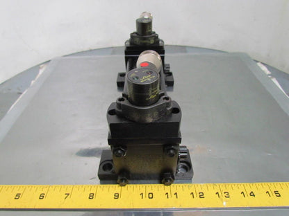 Parker 02.00 CC2ANUS14AC 5.000 Pneumatic Air Cylinder 2" Bore 5"Stroke w/sensors