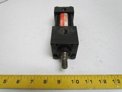 Vickers T-J TE10CACA Pneumatic Air Cylinder 1-1/2" Bore 1" Stroke Clevis Mount