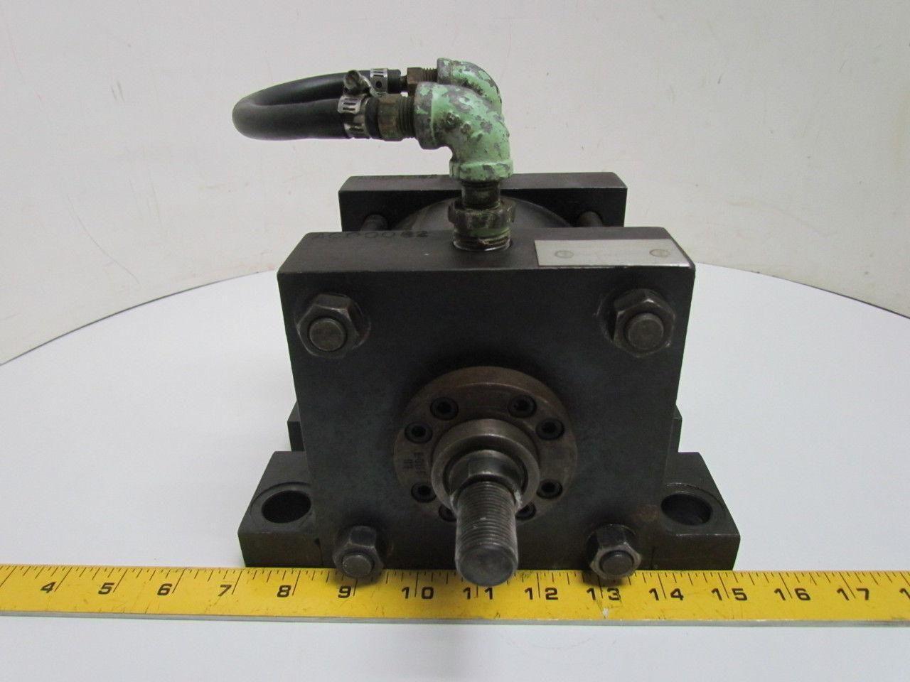 Parker R2A 5X1 Pneumatic Air Cylinder 5" Bore 1" Stroke Side Lug Mount