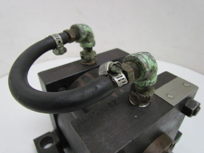 Parker R2A 5X1 Pneumatic Air Cylinder 5" Bore 1" Stroke Side Lug Mount