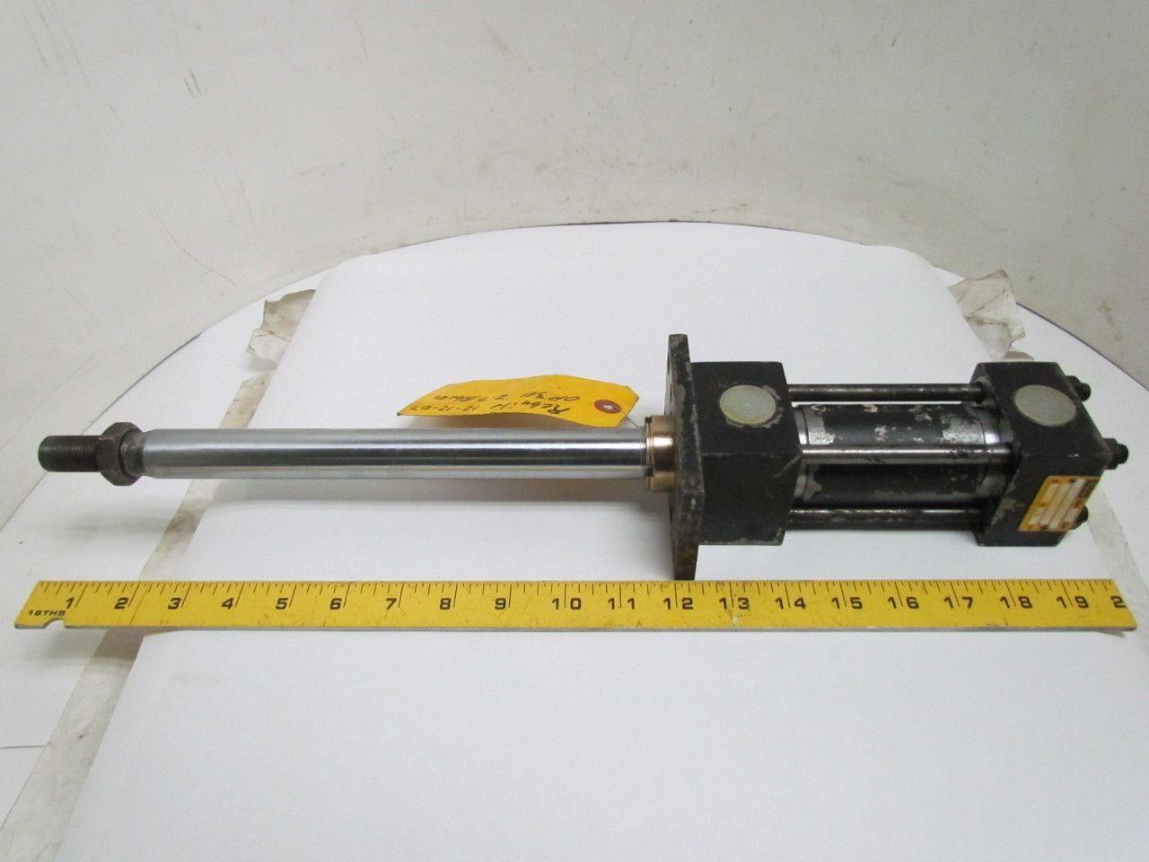 Parker CJ2HTS23AC Hydraulic Cylinder 1-1/2" Bore 2-3/8" Stroke Extended Rod