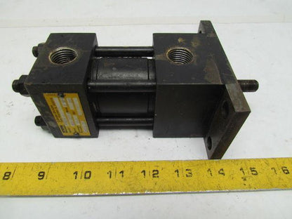 Parker J2HU14 Hydraulic Cylinder 1-1/2" Bore X 1/2" Stroke