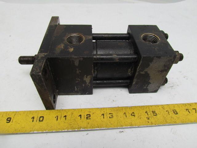 Parker J2HU14 Hydraulic Cylinder 1-1/2" Bore X 1/2" Stroke