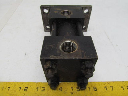 Parker J2HU14 Hydraulic Cylinder 1-1/2" Bore X 1/2" Stroke