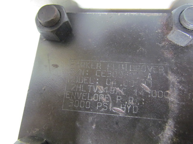 Parker 04.00 JJ2HLTVS19AC 14.000 Ser 2H Hydraulic Cylinder 4"x14" 3000 PSI