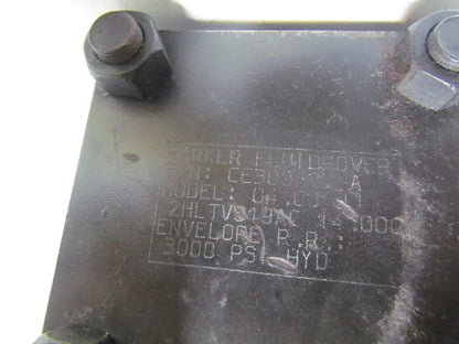 Parker 04.00 JJ2HLTVS19AC 14.000 Ser 2H Hydraulic Cylinder 4"x14" 3000 PSI