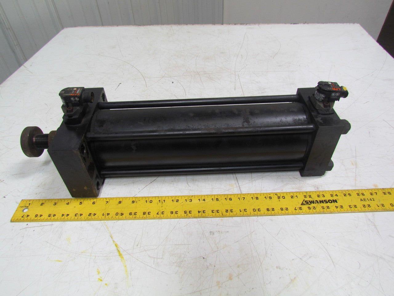 Parker 04.00 JJ2HLTVS19AC 14.000 Ser 2H Hydraulic Cylinder 4"x14" 3000 PSI