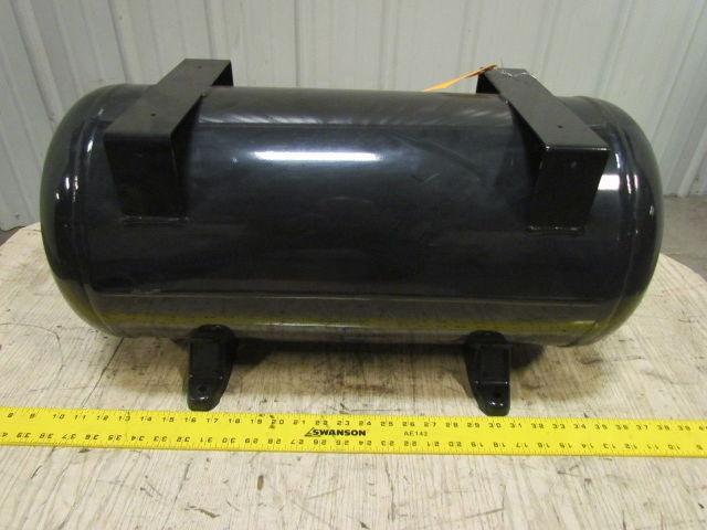 12.2 Gal NEW Steel Compressed Air Tank Powder Coated  12" Dia 27" Long 150 PSI