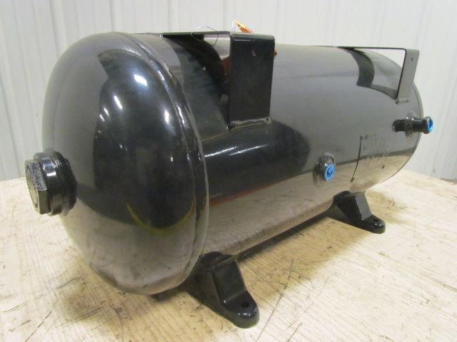 12.2 Gal NEW Steel Compressed Air Tank Powder Coated  12" Dia 27" Long 150 PSI