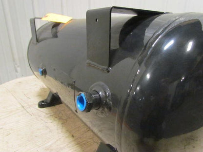 12.2 Gal NEW Steel Compressed Air Tank Powder Coated  12" Dia 27" Long 150 PSI