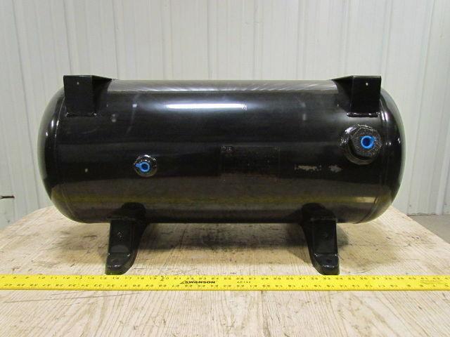 20.6 Gal NEW Steel Compressed Air Tank  Powder Coat  14" Dia 33" Long 150 PSI