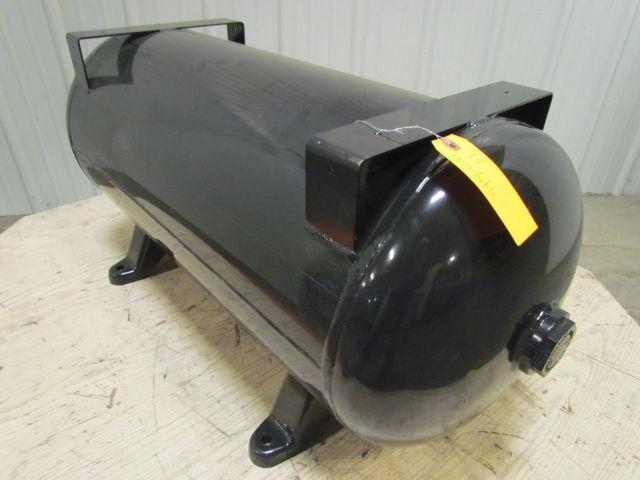 20.6 Gal NEW Steel Compressed Air Tank  Powder Coat  14" Dia 33" Long 150 PSI