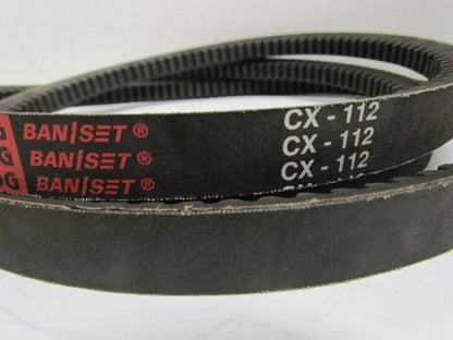 Bando Power King CX-112 Cogged V-Belt CX-Section 7/8" Wide 116" Outer Length