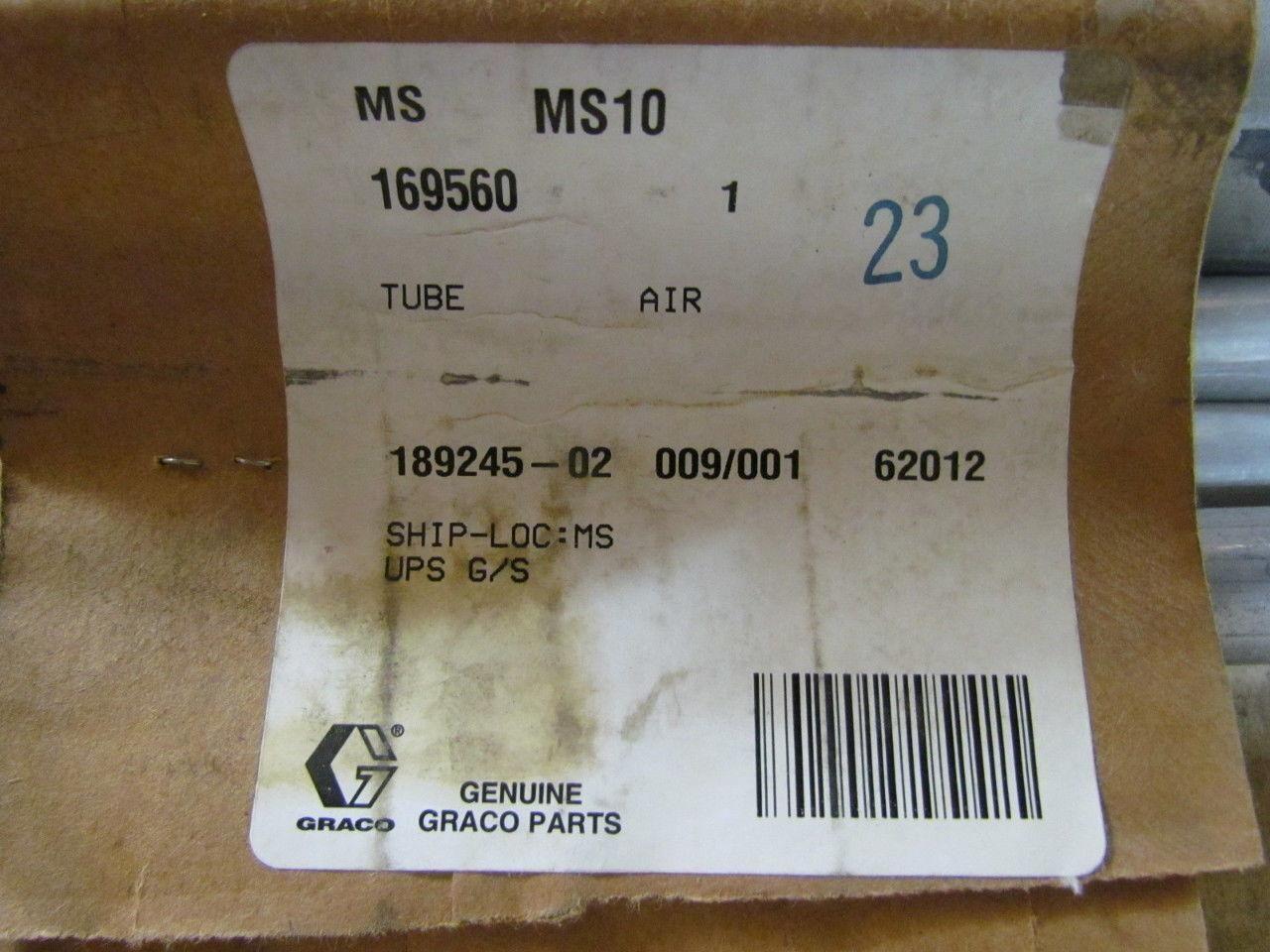 Graco 189245-02 169560 Spray Gun Air Tube Shaft 39-3/4" Length 1/2" ID Aluminum