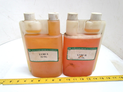 Five Star Chemical Lube-H Lube-S Conveyor Lubricant 32oz   2-Bottles