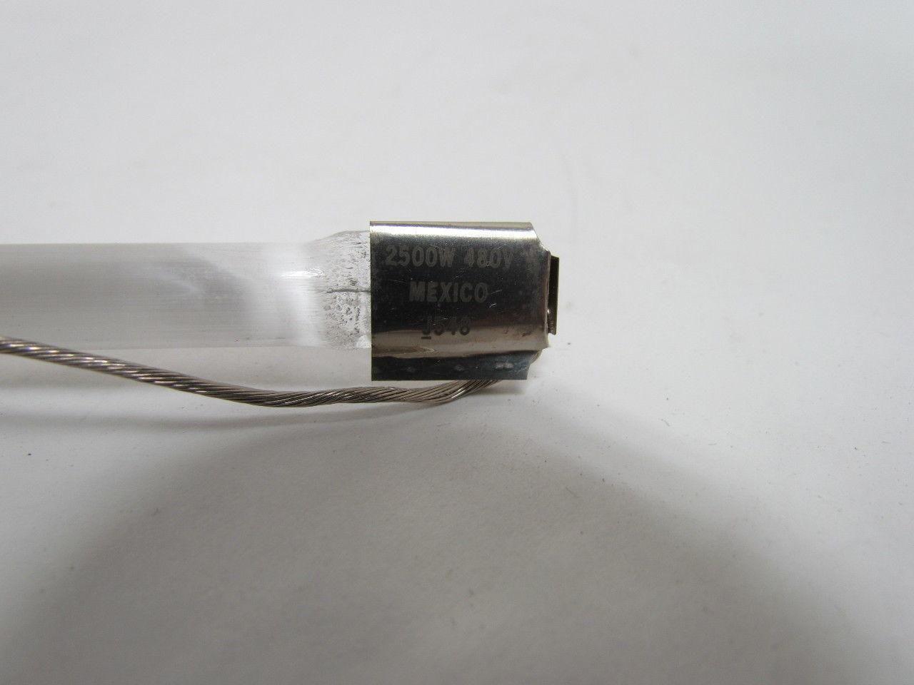 Sylvania J548 Quartz Infrared Lamp 2500W 480V 28-7/8" Long Heat Light Bulb