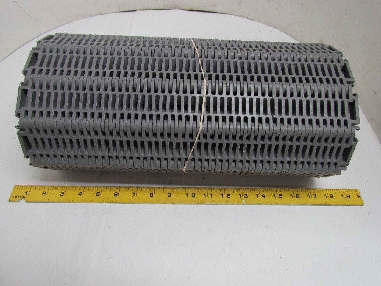 Intralox 400FG Flush Grid Plastic Conveyor Belt 2" Pitch 15-11/16"x4' Series 400
