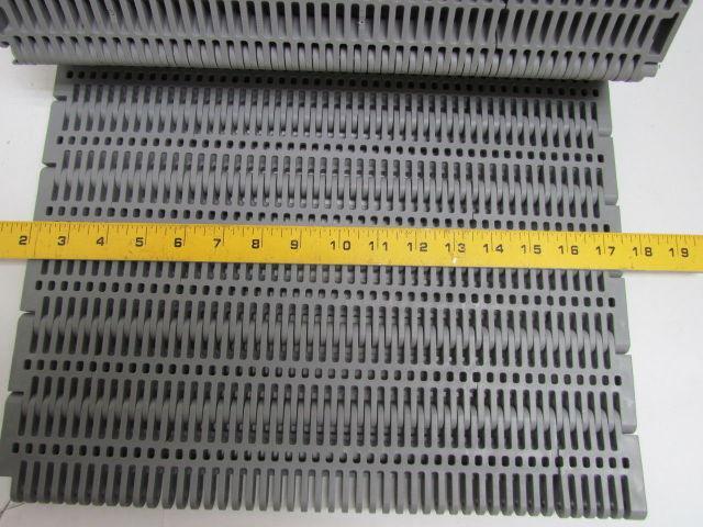 Intralox 400FG Flush Grid Plastic Conveyor Belt 2" Pitch 15-11/16"x4' Series 400