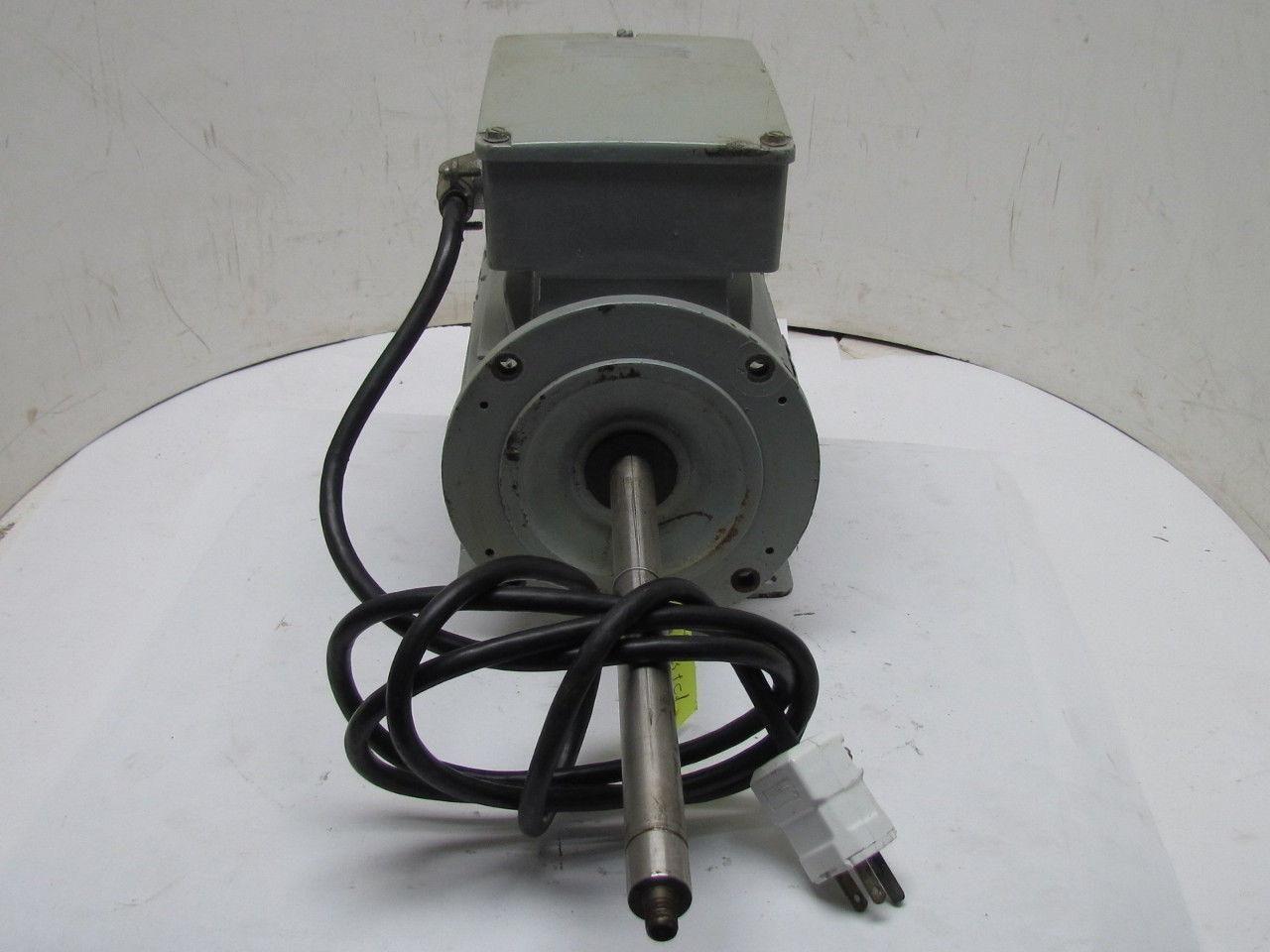Leroy Somer D265 Ser No D3535674 .5Hp 1Ph 115/230V Electric Motor 56CZ Frame