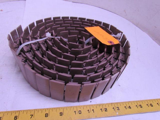 Snap On Straight Running Conveyor Chain 2-1/2"x9' 10"L 1/2" Pitch Roller Chain