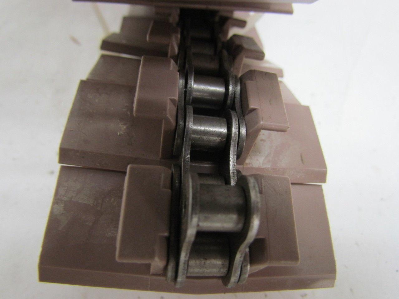 Snap On Straight Running Conveyor Chain 2-1/2"x9' 10"L 1/2" Pitch Roller Chain