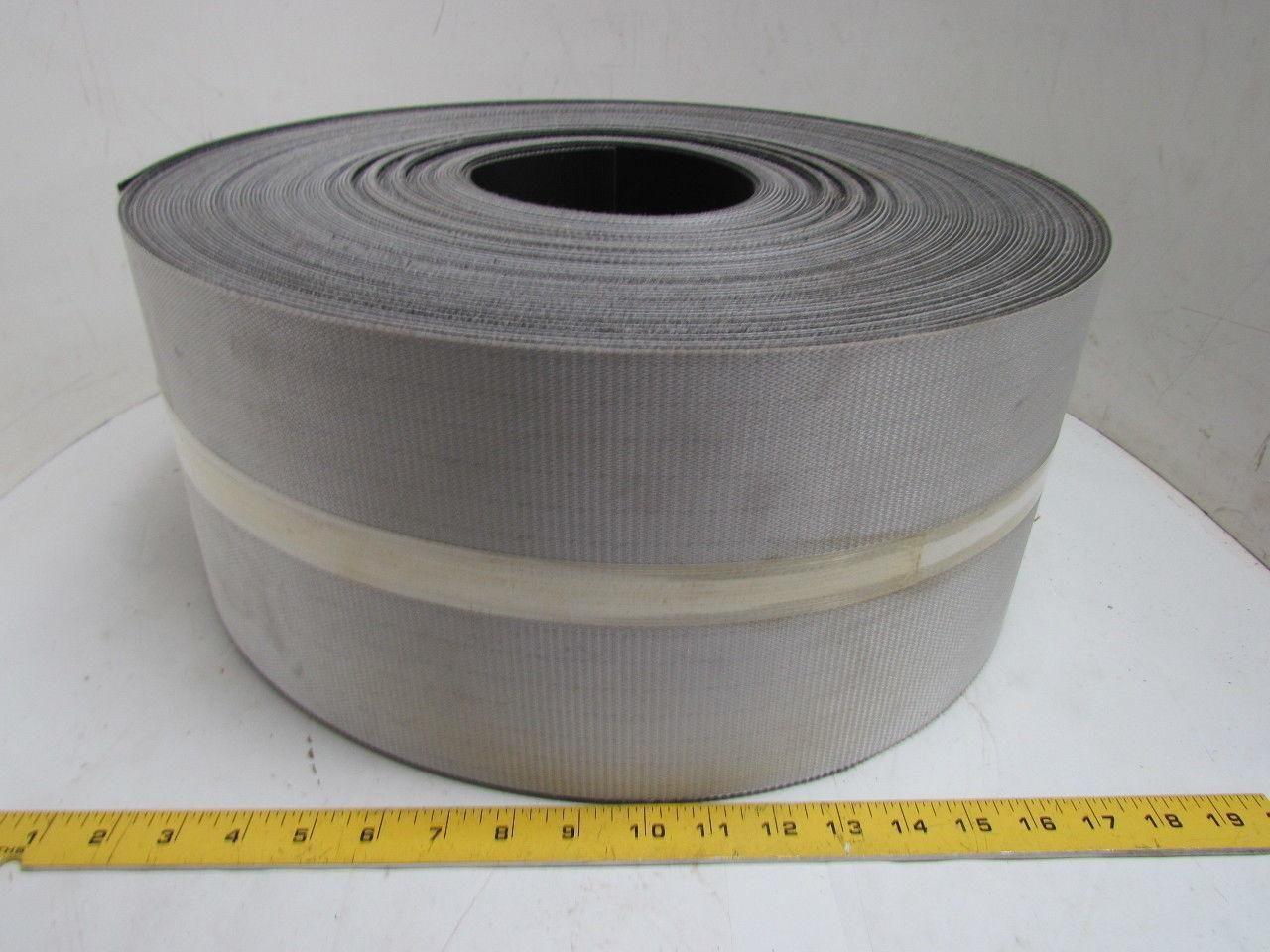 Package Handling Impression Top Nylon Conveyor Belt 7-1/2"x220' Long 0.08" Thick