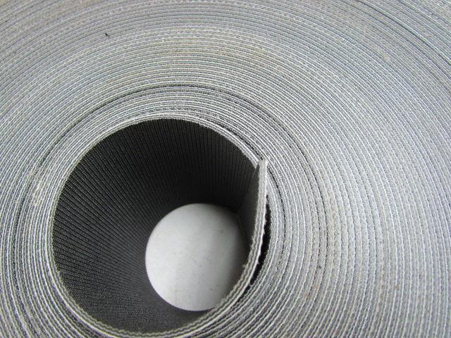 Impression Top Package Handling Conveyor Belt 5"x200' Long 0.10" Thick Black