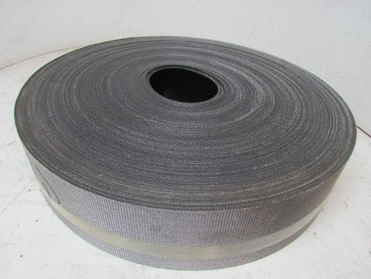 Smooth Top Material Handling Conveyor Belt 5"x400' Long 0.090" Thick Black PVC