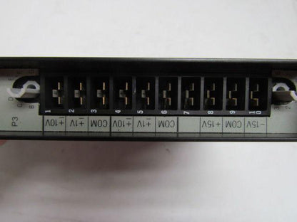 Reliance 57409-D J-3637 57C409 Analog Input Module 2 Channel Max Imput +/-15VDC
