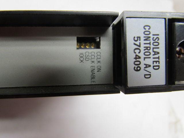 Reliance 57409-D J-3637 57C409 Analog Input Module 2 Channel Max Imput +/-15VDC