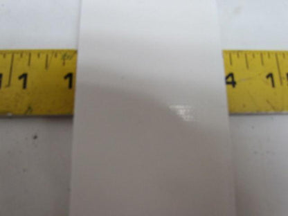 Multi Purpose Rubber Conveyor Belt 2"x100' Long 0.10" Thick White