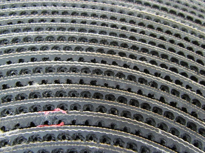 2-Ply Rough Top Rubber Incline Conveyor Belt 2-1/8"x200' Long 0.26" Thick