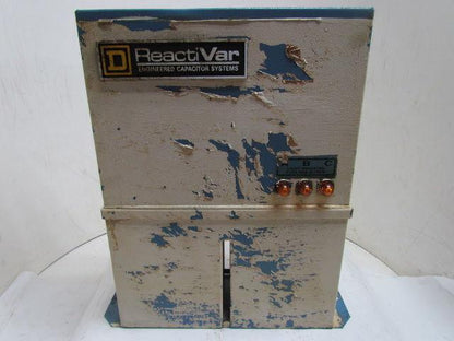 Square D PFCD4002F ReactiVar Fused Correction Capacitor 6 Amp 3PH 480V 2.5 KVAR