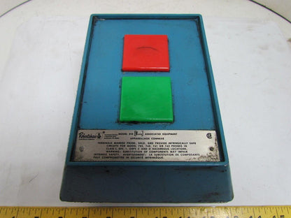 Robertshaw Model 310 On/Off Switch Red Green Light Display Unit Level Indicator