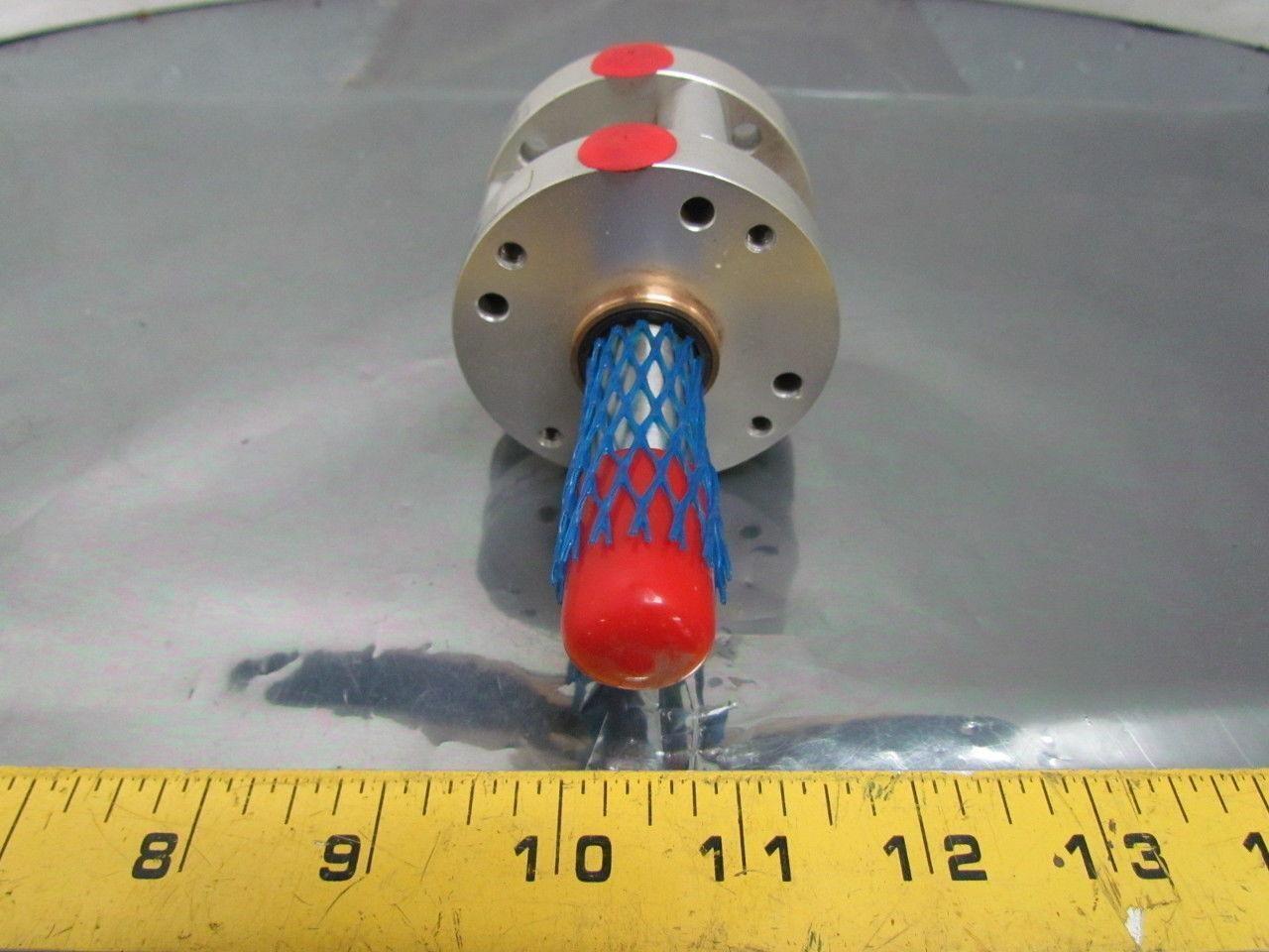 Bimba FO-171-3FWEE2 Pneumatic Air Cylinder 1-1/2"Bore 1" Stroke 2" Rod Extension