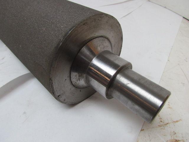 Heavy Steel Rough Coated Abrasive Grip Top Pulley Conveyor Roller 5"x21.5" 25"BF
