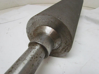 Heavy Steel Rough Coated Abrasive Grip Top Pulley Conveyor Roller 5"x21.5" 25"BF